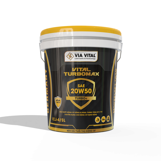 Dầu động cơ 4 thì VITAL TURBOMAX SAE 20W50 API CJ-4/SL